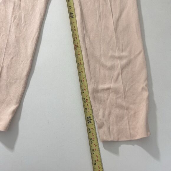 Sezane 2 Piece Pantsuit Women’s 40 Jacket Pants Blush Pink Crepe - Picture 15 of 16